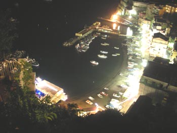 marina at nite