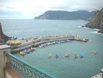 vernazza coast